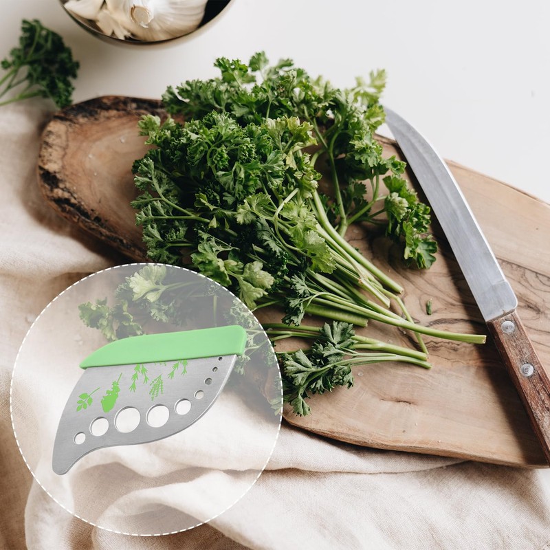 Tabanzhe Stainless Steel Herb Stripper with Safety Lid - 9