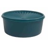 Tupperware Servalier Canister Stacking Cookie One Touch Seal Teal Mint