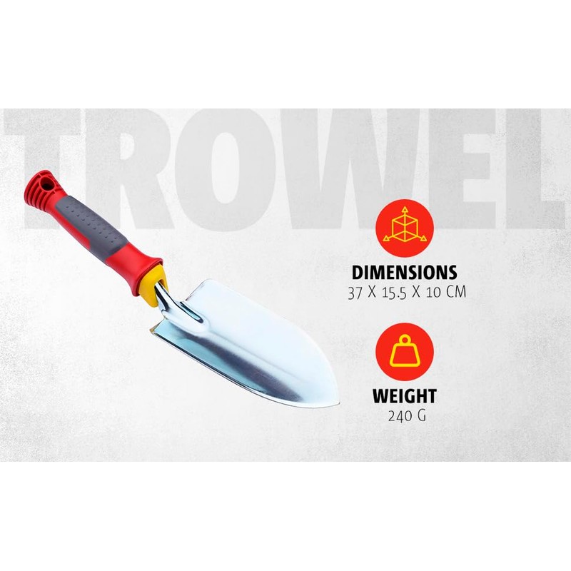 Wolf-Garten LU2K Fixed Hand Tool Wide Trowel