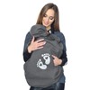 MijaCulture Softshell Warm Baby Universal Windproof Carrier Cover 4113 (Graphit/Baby