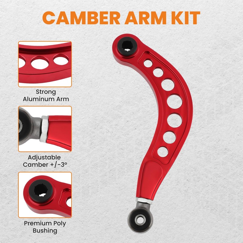 maXpeedingrods Rear Upper Control Arms for 2006-2015 Honda Civic Coupe