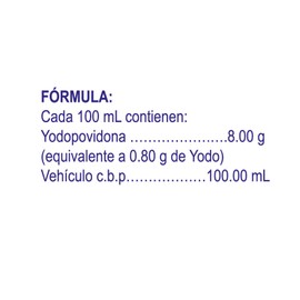 SOLVIN BUCOFARINGEO 120ML (IODOPOVIDONA/YODOPOVIDONA) 1 pieza