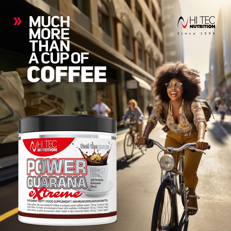 HI-TEC Power Guarana Extreme 100 Capsules