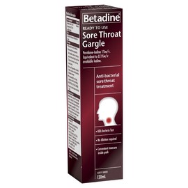 Betadine Sore Throat Gargle 120ml