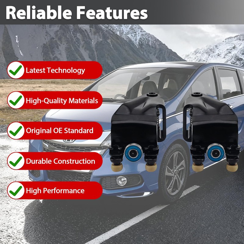 Wisamic Sliding Door Rollers Compatible with 2005-2010 Honda Odyssey EX