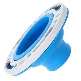 Operitacx Smart Toilet Seal WC-Dichtung WC-Schüssel Dichtung Weiß für siegelring dichtungsring WC-Schüsselring im Badezimmer praktische Toilettenschüsseldichtung wc dichtring Kieselgel Blue