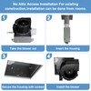 VENTECHLATION Bathroom Exhaust Fan 70CFM 1.5Sone, Quiet Bath Fan with