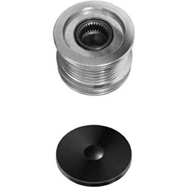 HELLA 9XU 358 038-611 Alternator Freewheel Clutch - Thread Size: M16x1,5 - Number of grooves: 6 - with cap