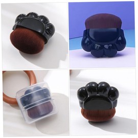 Ipetboom Press-type Mini Makeup Brush Set Foundation Brush Cat Paw Design for Face Powder
