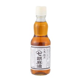 Kuki Yamashichi Pure Sesame Oil 340ml (Pack of 1), Yamashichi Junsei Goma Abura, Additives-Free, Japanese Premium Sesame Oil from Mie Prefecture, MADE IN JAPAN