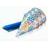 Koji 40pc Snow Cone Cups & Straws Set White