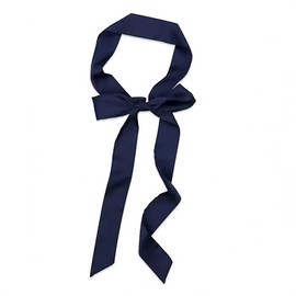 WaJuemy Dress Sash Belt for Women Bridal Bridemaid Wedding Dresses Tie Bow Waist Belts Formal Prom Chiffon Wide Belt Wraps, 37 Navy, One Size