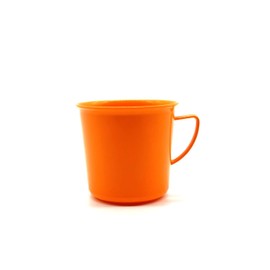 Kimmel Cup 330 ml Children's Cup Tea Cup Coffee Cup Reusable Shatterproof Plastic Orange