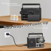 Greadio Portable Am Fm Radio With Lcd Display Long Antenna