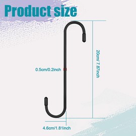 Wedcool 2PCS Car Brake Caliper Hooks, Brake Caliper Compression Tool, Brake Caliper Hangers with Rubber Tips, Automotive Tool Universal for Braking, Bearing, Axle and Suspension Work (Blcak/2pcs)