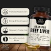 Grass Fed Beef Liver Supplement – 3000mg Freeze Dried Desiccated