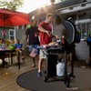 DocSafe 48" Round Fire Pit Mat, 4-Layer Fireproof Under Grill