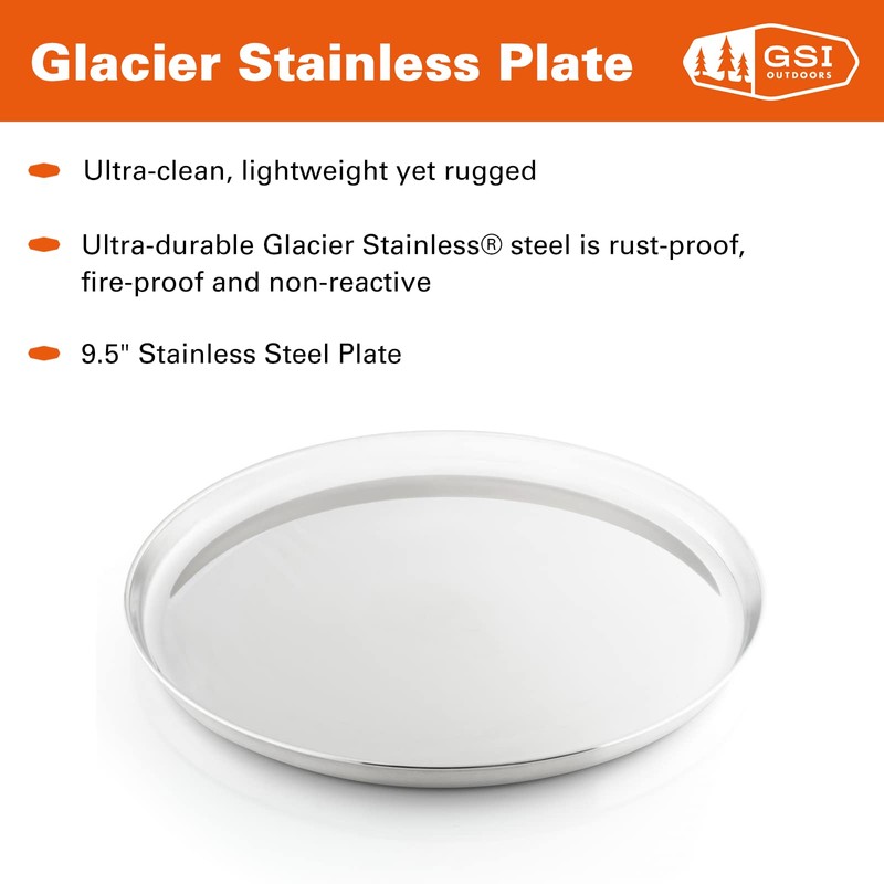 Gsi Outdoors Glacier Stainless Plate