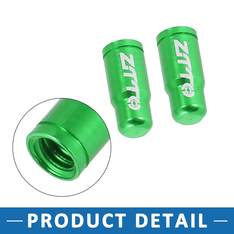 A ABSOPRO Tire Valve Caps French Dust Covers for Bicycle