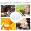 FUNOMOCYA 10pcs Measuring Cup Set Plastic Graduated Cups for Medication