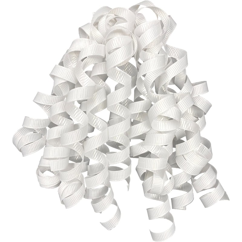 JILLSON & ROBERTS Self-Adhesive Curly Bows Gift Wrap Accessory, Pastel