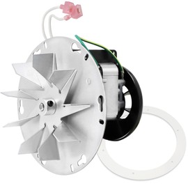 Hiorucet 812-4400 Exhaust Blower Motor for PelPro PP130 PP60 PP130-B PP70 PPC90 TSC90, Quadra-Fire Castile, Santa Fe, Contour, Outfitter, Heatilator Eco Choice PS35, Pleasant Hearth PH50CABPS