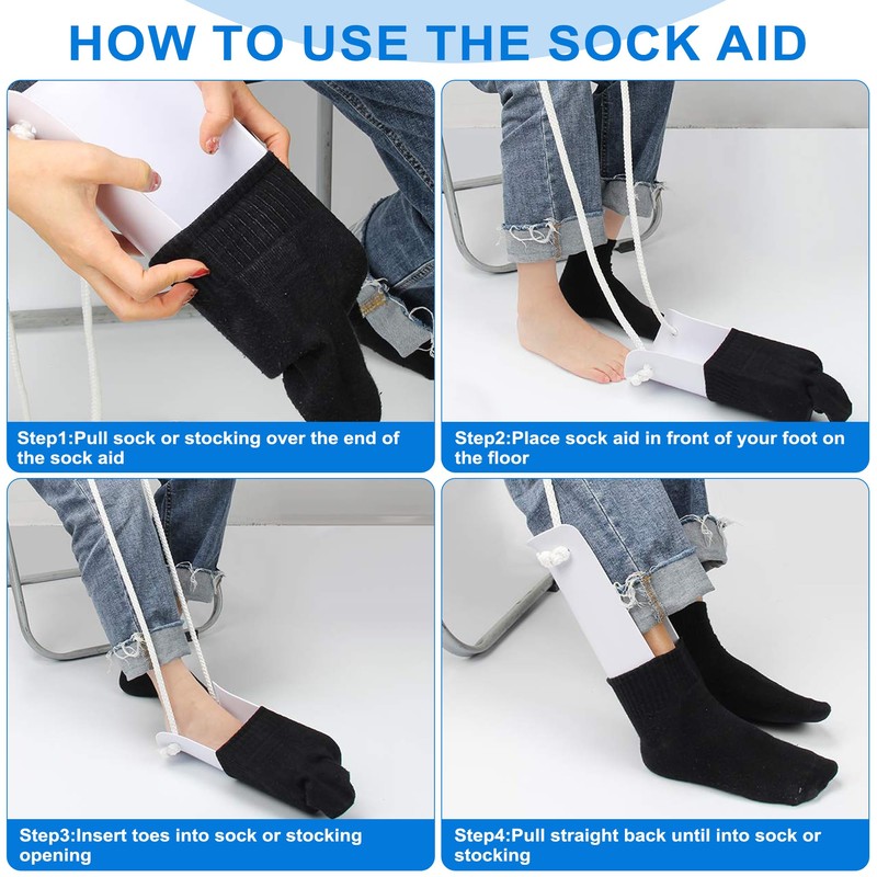 Kekoy Sock Aids for Putting Socks On and Off for