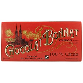 Bonnat 100% Dark Chocolate Bar