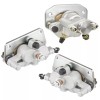 Caltric Front and Rear Brake Caliper w/ Pads for Yamaha