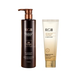 Vineen RG3 RGIII RED GINSENG PREMIUM HAIR LOSS PREVENTION SHAMPOO (520ml) + RGIII VOLUME TREATMENT (250ml) set for all gender and age
