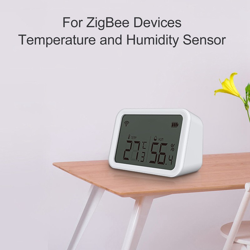 Wifi Temperature Humidity Sensor LCD Display Remote Monitor Wifi Hygrometer