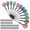 Pack of 12 Darts with Plastic Tip, Soft Darts Set,