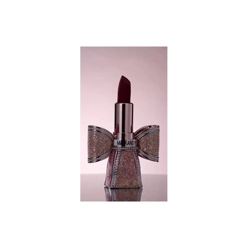 Set De Estuches Para Pintalabios Mack Andy Bow Red Bean