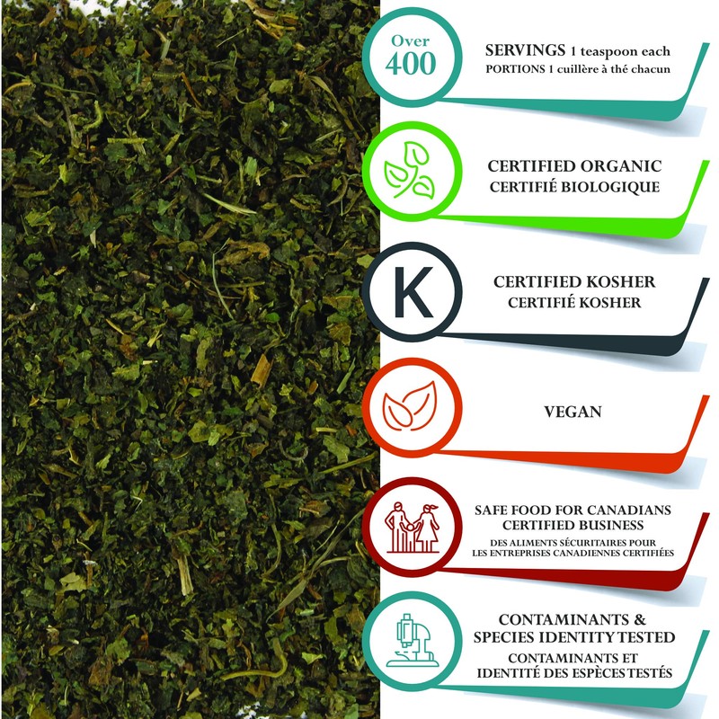 Foothills Naturals Nettle Leaf Tea Organic – Loose Cut and