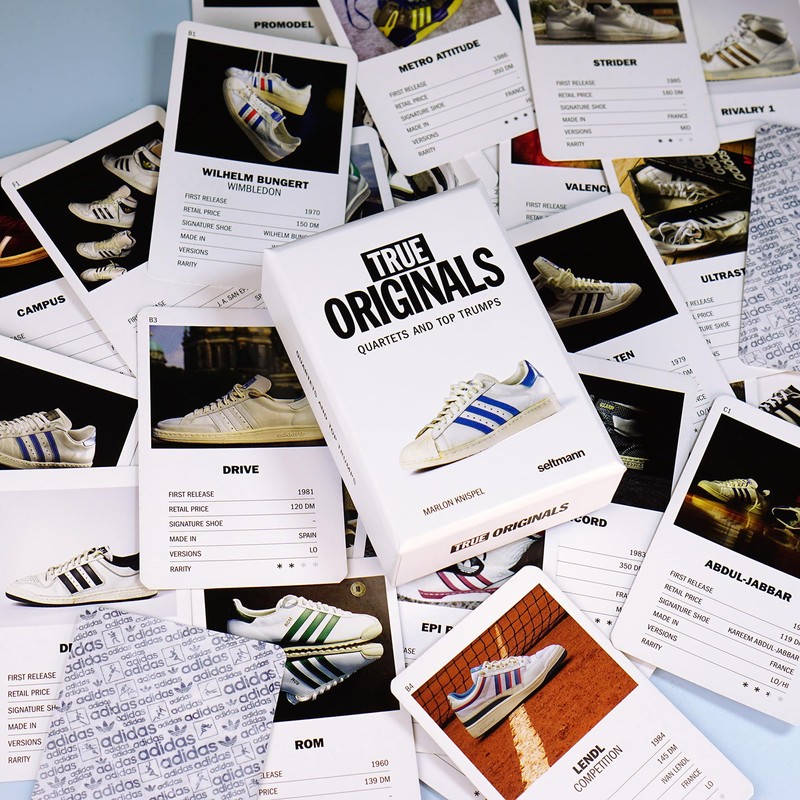 True Originals: Quartets and Top Trumps