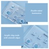 PH PandaHall 2pcs Bead Measuring Ruler Acrylic Measuring Tool Bead