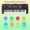 HEEPUEW Kids Piano Keyboard, 37 Keys Portable Music Keyboard Electric