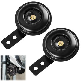 Pack of 2 Signal Horn 12 V Loud, Niversal Horn, Motorcycle Horn, for Scooters, Motorcycles, Tricycles, Pocket Bikes, 105 dB Waterproof