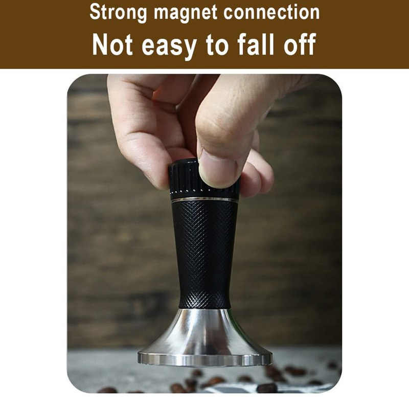Coffee Tamper Set 2 in 1 53mm Coffee Tamper with