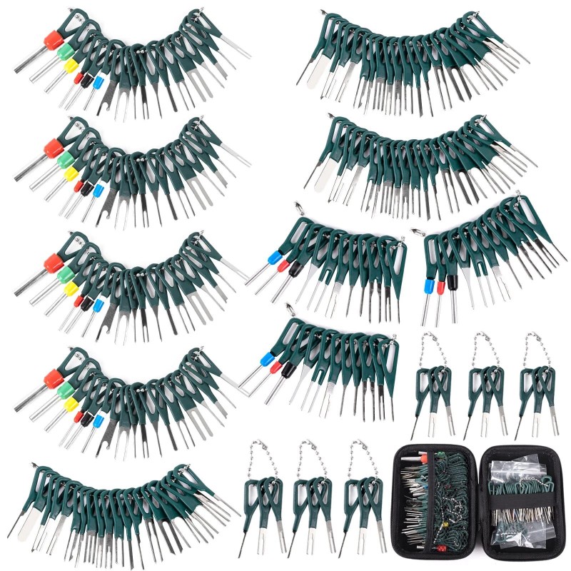 Kikerike 172 Pcs Terminal Removal Tool Kit - Pin Connector