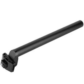 Seat Post 25 mm, Seat Post Spring, Seat Post 25 4 mm, 25.4 x 300 mm Mountain Road Bike Shockproof Aluminium Alloy Bicycle Saddle Seatpost Tube Seat Post (Black)