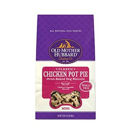 Old Mother Hubbard Mini Classic Chicken Pot Pie Biscuits Baked Dog Treats, 20 oz. (635193)