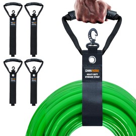 Extension Cord Holder Organizer 3 in 1 Multifunction, Heavy Duty Storage Straps with Carrying Handle and Grommet Fit Extension Cords, Cables, Ropes, Garden Water Hoses Carrying and Hanging
