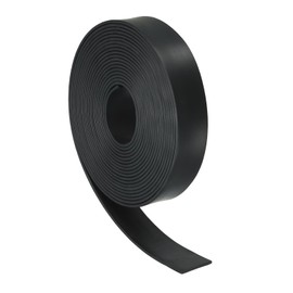 PATIKIL Rubber Strips, 1/16" Thick x 0.8" Wide x 10' Long Neoprene Rubber Sheets Solid Rubber Rolls for DIY Gasket Flooring Weather Stripping
