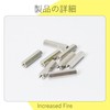 Increased Fire Stainless Steel Hex Nuts M3 20mm Length 10pcs