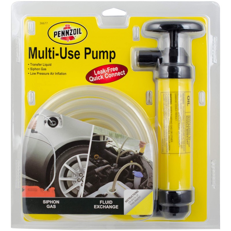 Pennzoil 36677 Pennzoil Multi-Use Mechanical Pump For Car