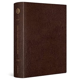 ESV Single Column Journaling Bible, Large Print (Mocha)