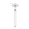 GROHE Rainshower Neutral Shower Ceiling Arm 292 mm Chrome 27484000