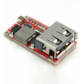 5pcs Buck Converter 6-24V Input to 5V 3A Output USB Charger Module DC-DC Step-Down Compatible with Arduino And Raspberry Pi - UMTMedia®