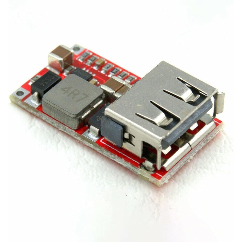 5pcs Buck Converter 6-24V Input to 5V 3A Output USB